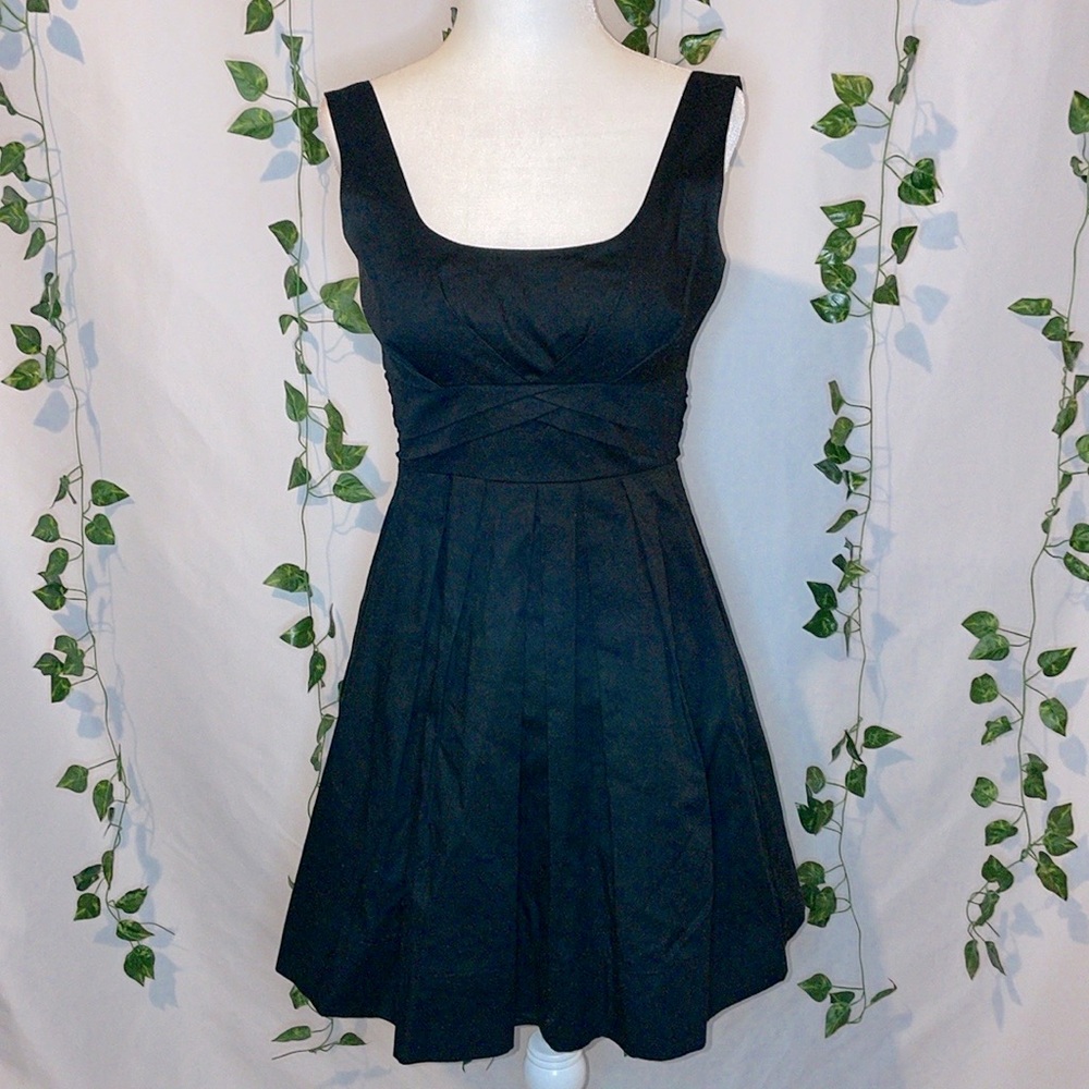 Delia's | Junior's Baby Doll Cocktail Dress | Scoop Neck | Black | 0